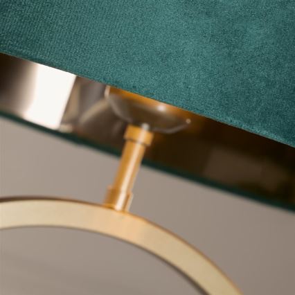 Searchlight - ELEGANT table lamp 1xE27/60W/230V green