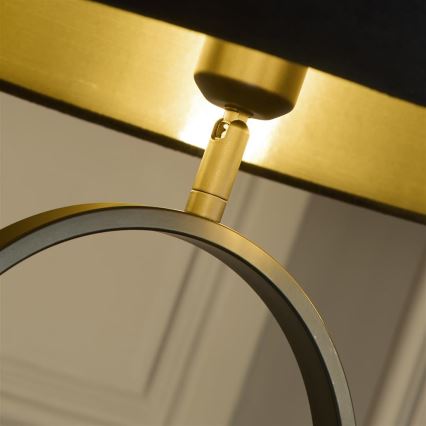 Searchlight - MODISH Floor Lamp 1x E27/60W/230V, Black