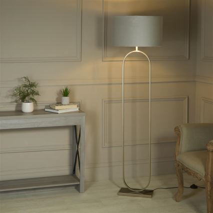 Searchlight - MODISH Floor Lamp 1xE27/60W/230V Grey