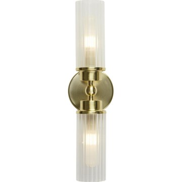 Searchlight - IMPERIAL Wall Light 2xG9/33W/230V Brass