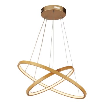 Searchlight - LED Chandelier on a string ETERNITY LED/12W/230V gold