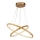 Searchlight - LED Chandelier on a string ETERNITY LED/12W/230V gold