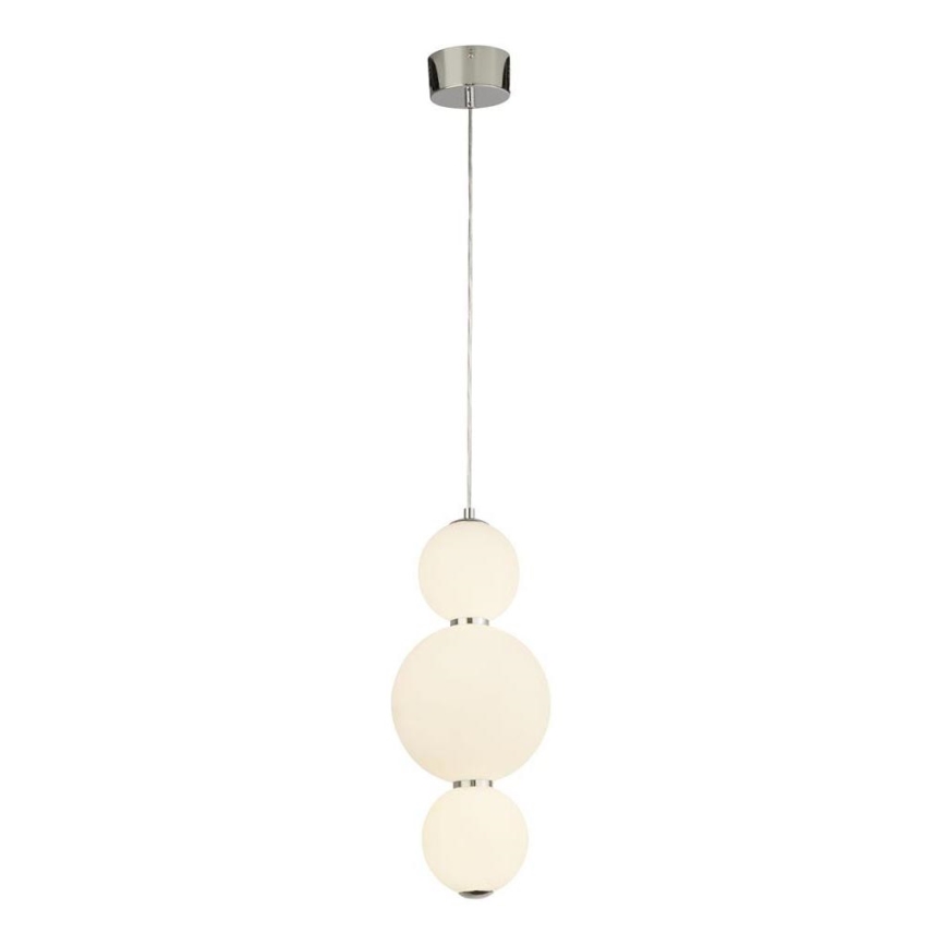 Searchlight - LED Chandelier on a string SNOWBALL LED/18W/230V