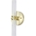 Searchlight - LED Dimmable Bathroom Wall Light ABERDEEN 2xLED/12W/230V IP44 Brass