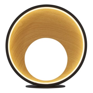 Searchlight - LED Dimmable table lamp CURIO LED/11W/230V brown