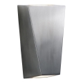 Searchlight - LED Outdoor wall light OUT 2xGU10/3W/230V IP44 silver