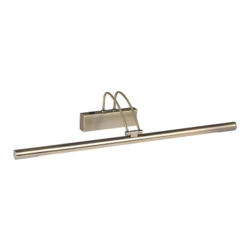 Searchlight - LED Picture light LED/14W/230V brass