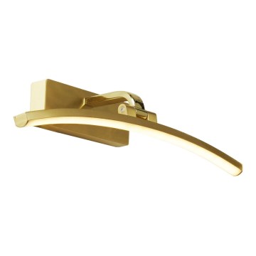 Searchlight - LED Picture light SANTORINI LED/8,2W/230V brass