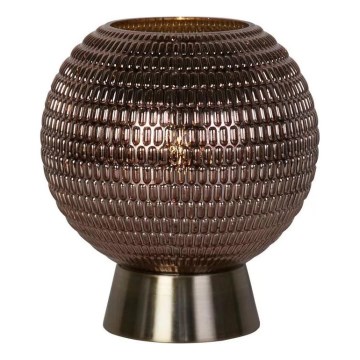 Searchlight - LED Table Lamp MILA LED/0,6W/3xAAA brown