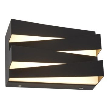 Searchlight - LED Wall Light SECTION LED/18W/230V Black