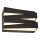 Searchlight - LED Wall Light SECTION LED/18W/230V Black