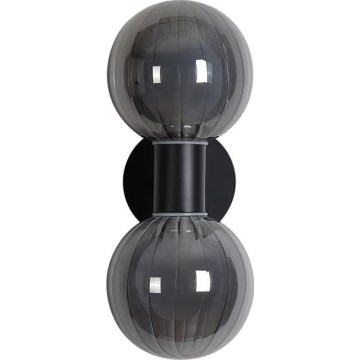 Searchlight - LUMINSPHERE Wall Light 2xG9/7W/230V Black