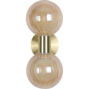 Searchlight - LUMINSPHERE Wall Light 2xG9/7W/230V Brass