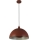 Searchlight - MARS Cable-Hung Pendant 1x E27/60W/230V, dia. 25 cm, Brick Red