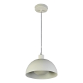 Searchlight - MARS Cable-Hung Pendant 1xE27/60W/230V Ø 40 cm Cream