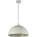Searchlight - MARS Cable Pendant Lamp 1x E27/60W/230V, Ø 25 cm, Cream