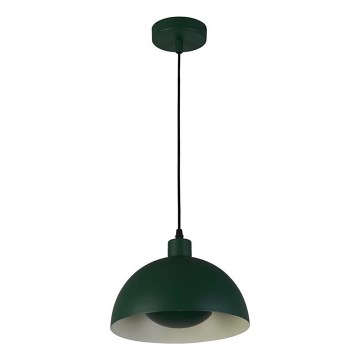 Searchlight - MARS Cable Pendant Light 1xE27/60W/230V Ø 40 cm, Green