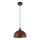 Searchlight - MARS cable-suspended pendant 1xE27/60W/230V dia. 40 cm, brick red