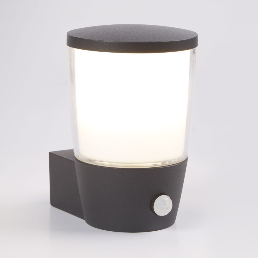 Searchlight - Outdorr wall light with a sensor TUSCON 1xE27/7W/230V IP44