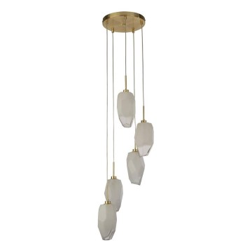 Searchlight - ROCKY cable-hung pendant light 5xG9/33W/230V