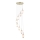 Searchlight - ROCKY Cable-Suspended Chandelier 8xG9/33W/230V