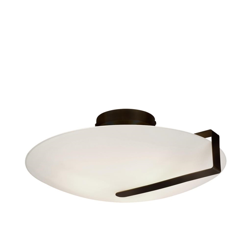 Searchlight - SUNDIAL Ceiling Light 3xE27/40W/230V, Black