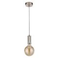 Searchlight - SUSPENSION cable pendant 1xE27/60W/230V silver