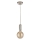 Searchlight - SUSPENSION cable pendant 1xE27/60W/230V silver
