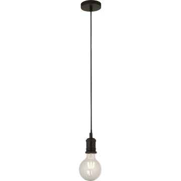 Searchlight - SUSPENSION Cable Pendant Light 1x E27/60W/230V Black
