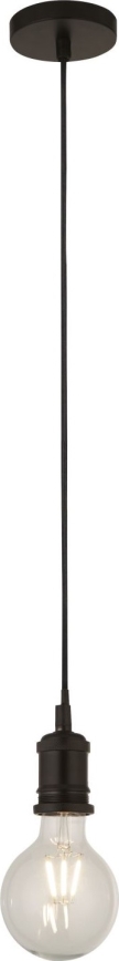 Searchlight - SUSPENSION Cable Pendant Light 1x E27/60W/230V Black