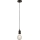 Searchlight - SUSPENSION Cable Pendant Light 1x E27/60W/230V Black