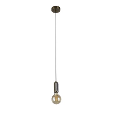 Searchlight - SUSPENSION Cable Pendant Light 1xE27/60W/230V Brass