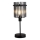 Searchlight - SWIZZLE Table Lamp 1xE14/60W/230V Black