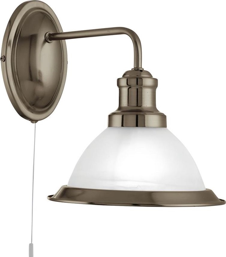 Searchlight - Wall lamp BISTRO 1xE27/60W/230V brass