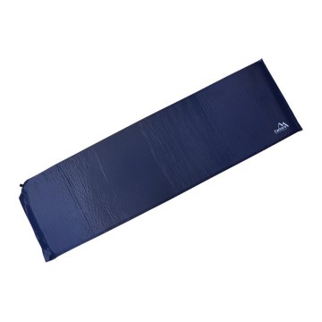 Self-inflating camping mat blue