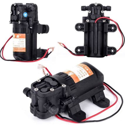 Self-priming 12V diaphragm pump — 3.5 L/min