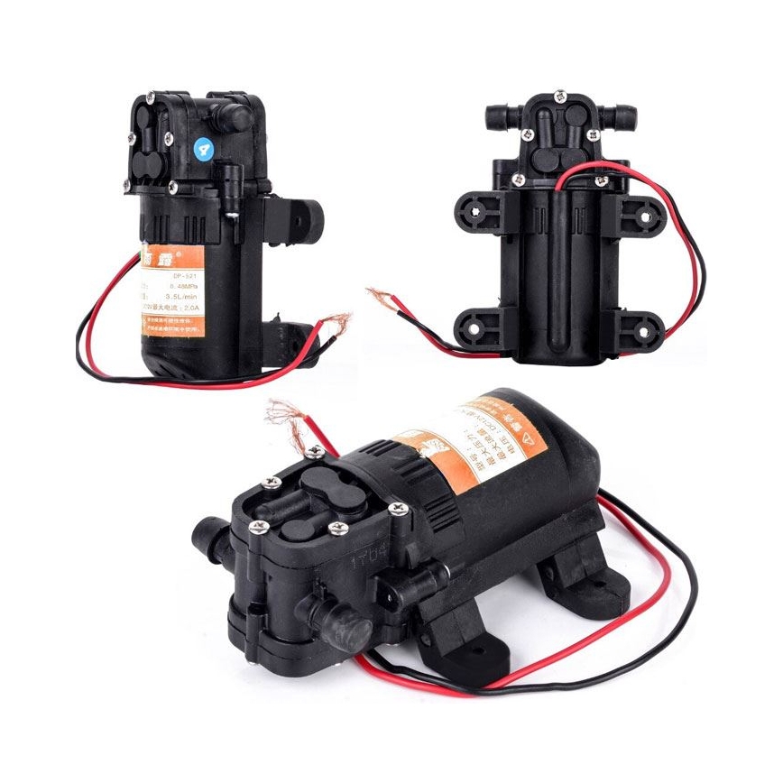 Self-priming 12V diaphragm pump — 3.5 L/min