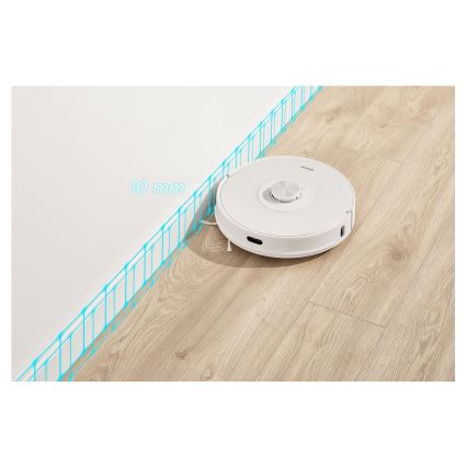 Sencor - 2-in-1 Robot Vacuum with Mop, 50 W / 5000 mAh, Wi-Fi, White + Remote Control