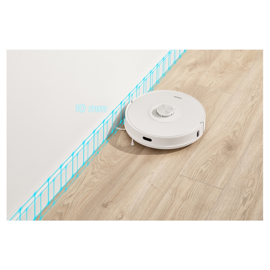 Sencor - 2-in-1 Robot Vacuum with Mop, 50 W / 5000 mAh, Wi-Fi, White + Remote Control