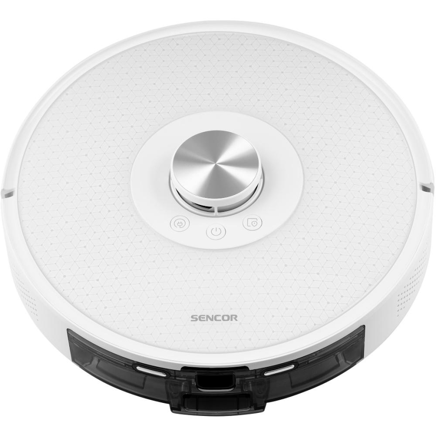 Sencor - 2-in-1 Robot Vacuum with Mop, 50 W / 5000 mAh, Wi-Fi, White + Remote Control