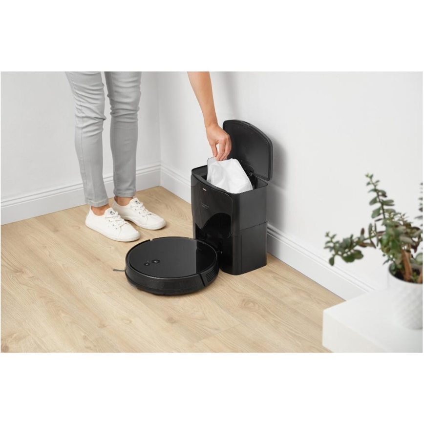 Sencor - 2-in-1 Robot Vacuum and Mop, 16 W / 2600 mAh, Wi-Fi, Black + Remote Control