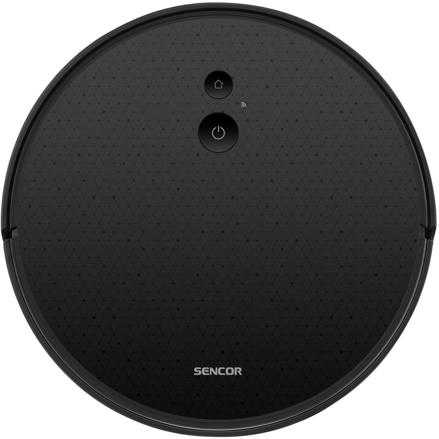 Sencor - 2-in-1 Robot Vacuum and Mop, 16 W / 2600 mAh, Wi-Fi, Black + Remote Control