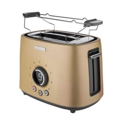 Sencor - 2-Slice Toaster with Warming Rack 1000W/230V Beige