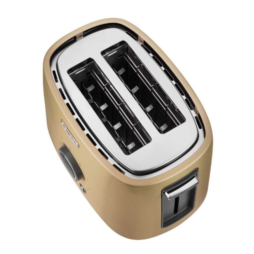 Sencor - 2-Slice Toaster with Warming Rack 1000W/230V Beige