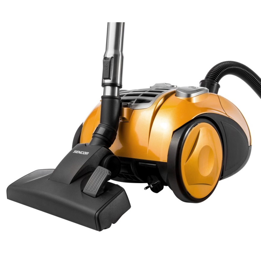 Sencor - Bag/bagless vacuum cleaner 4,5 l/3 l 700W/230V gold