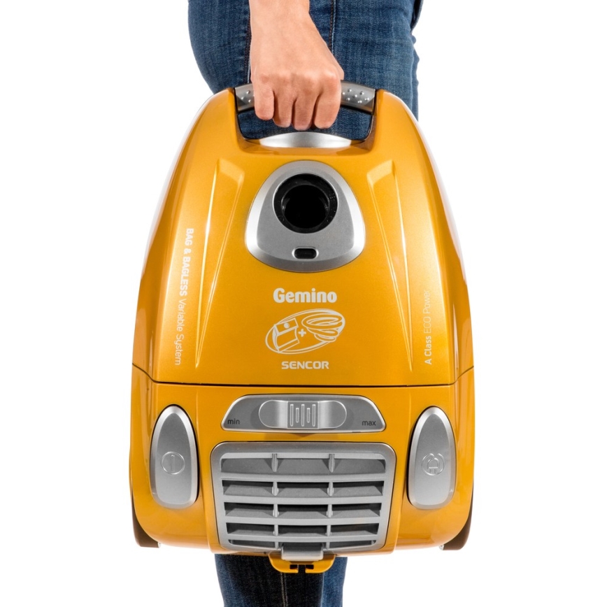 Sencor - Bag/bagless vacuum cleaner 4,5 l/3 l 700W/230V gold