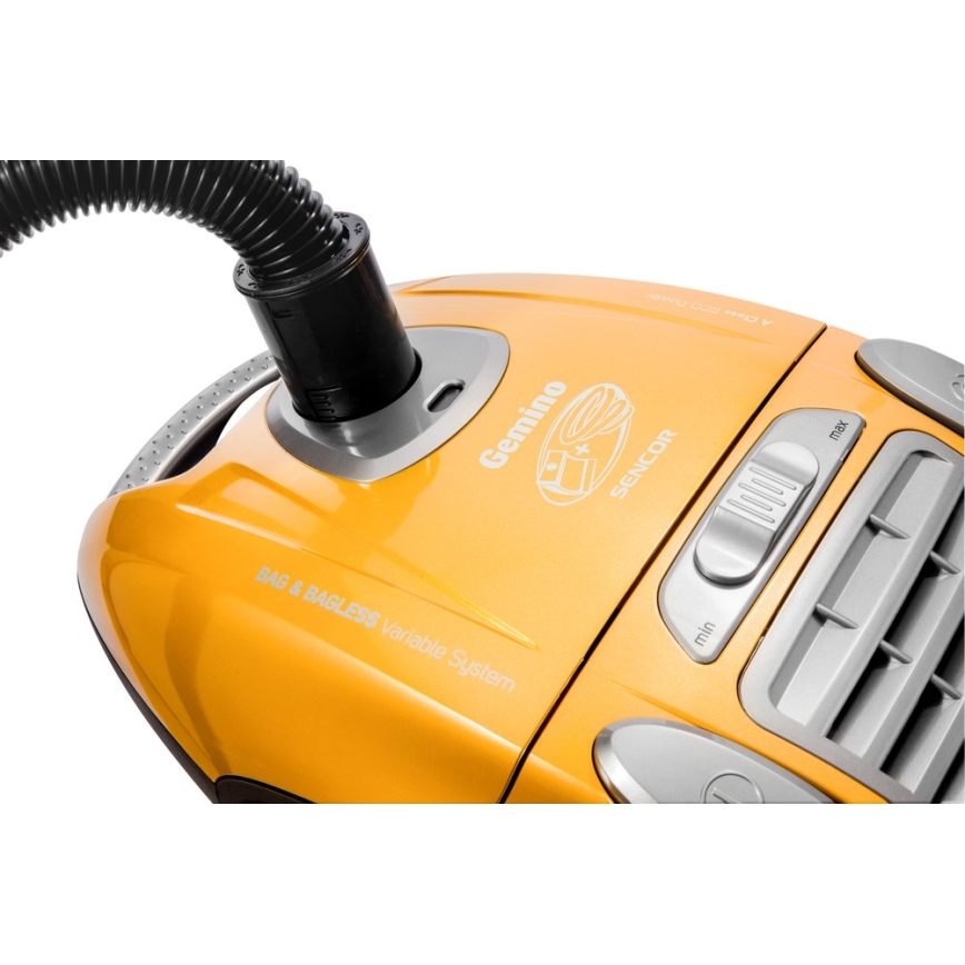 Sencor - Bag/bagless vacuum cleaner 4,5 l/3 l 700W/230V gold