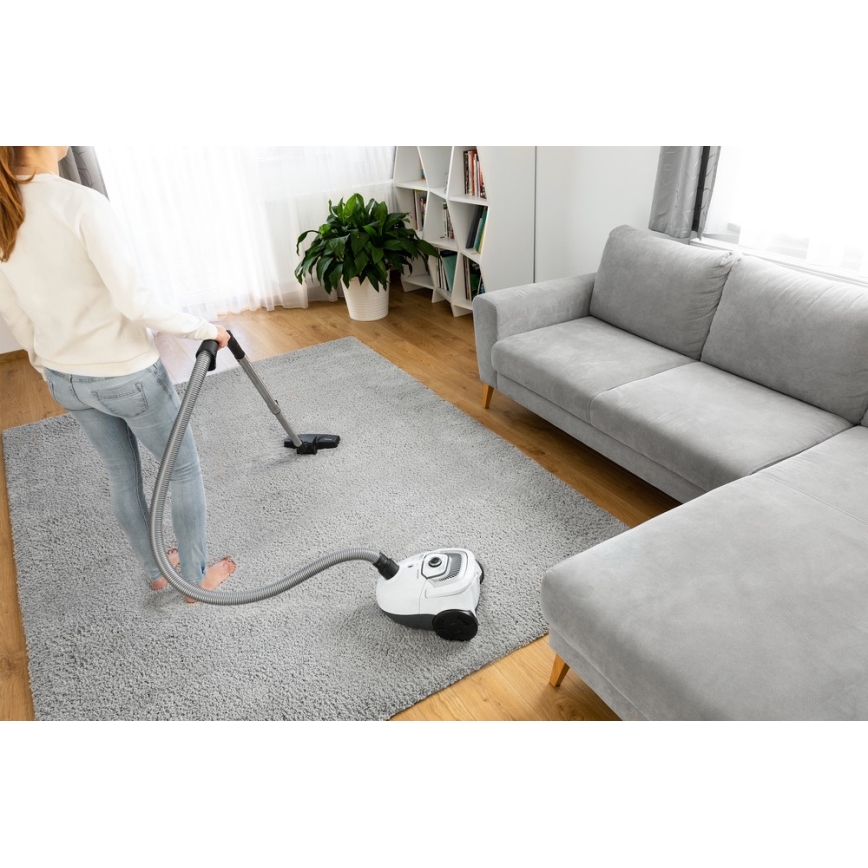 Sencor - Bag vacuum cleaner 2 l 700W/230V white