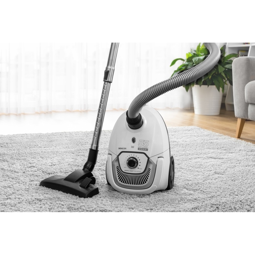 Sencor - Bag vacuum cleaner 2 l 700W/230V white