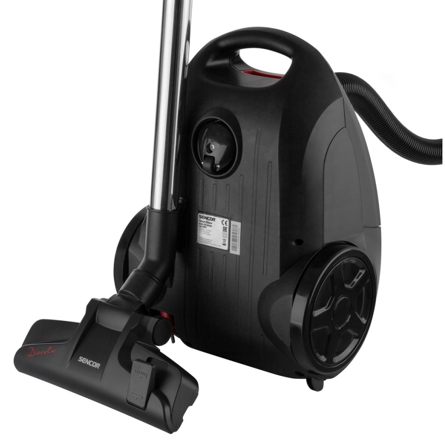 Sencor - Bag vacuum cleaner 3 l 700W/230V black/red